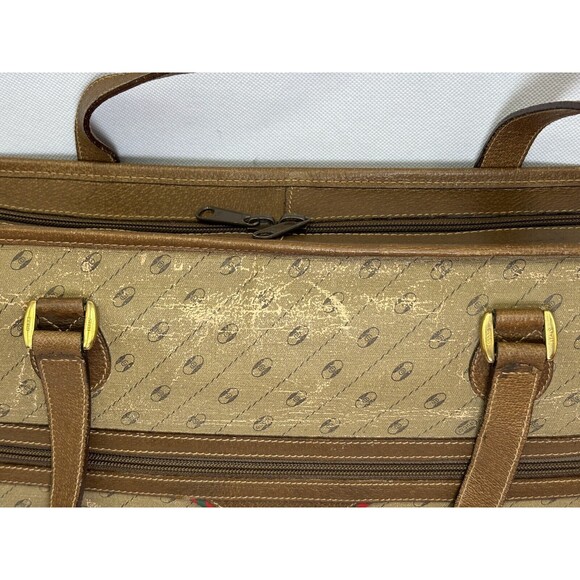 Very Rare Gucci Accessories Collection Portfolio Handle Briefcase Monogram OBO - Picture 7 of 16